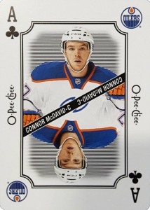 2016-17 O-Pee-Chee Hockey Playing Cards Connor McDavid