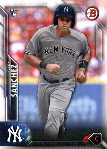 Gary Sanchez Game Worn Jersey Baseball Card