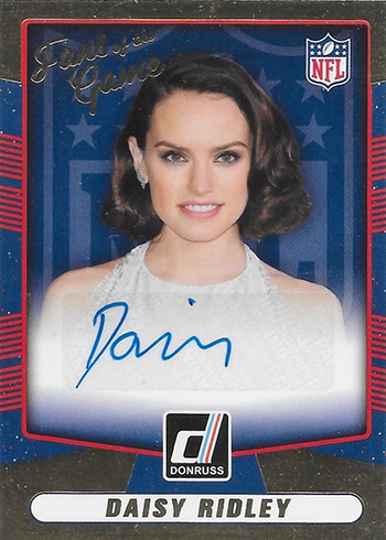 2016 Donruss Fans of the Game Autographs Daisy Ridley