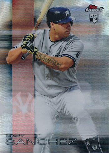 Gary Sanchez Rookie 2017 Topps #7, Catcher, Sanchino, Yankees