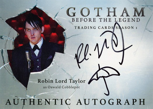 2016 Gotham Season 1 Autographs Robin Lord Taylor