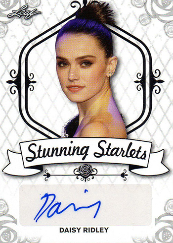 Daisy Ridley Autographs Coming to Topps Star Wars Sets