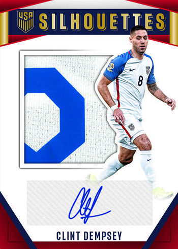 2016 Panini US Soccer Box Set Silhouettes Prime