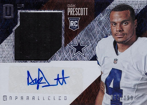 2016 Panini Instant #207 Dak Prescott Rookie Card Only 199 made! 