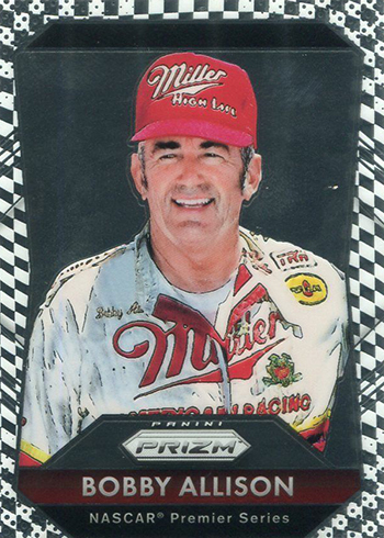 2016 Prizm Var 22 Bobby Allison Checkered