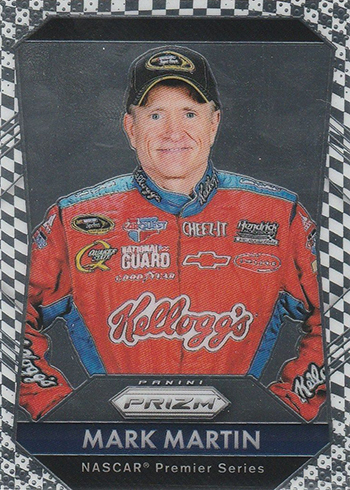 2016 Prizm Var 6 Mark Martin Checkered