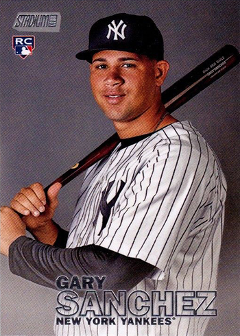 2016 Stadium Club Gary Sanchez RC