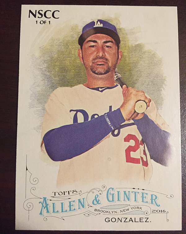 2016 Topps Allen and Ginter NSCC