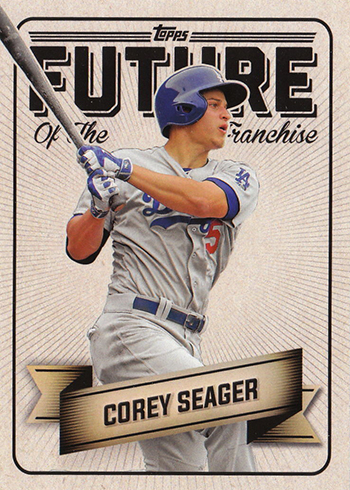 2016 Topps Bunt Future of the Franchise Corey Seager