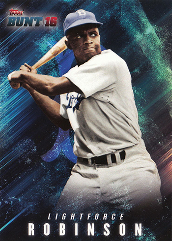 2016 Topps Bunt Light Force Jackie Robinson
