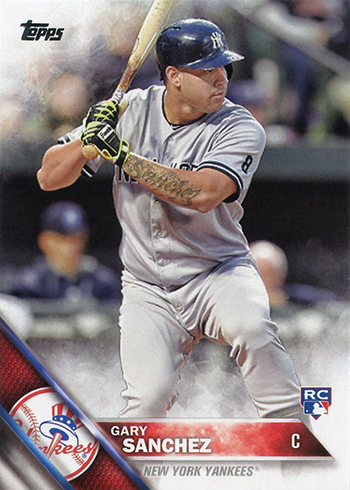 2016 Topps Gary Sanchez RC