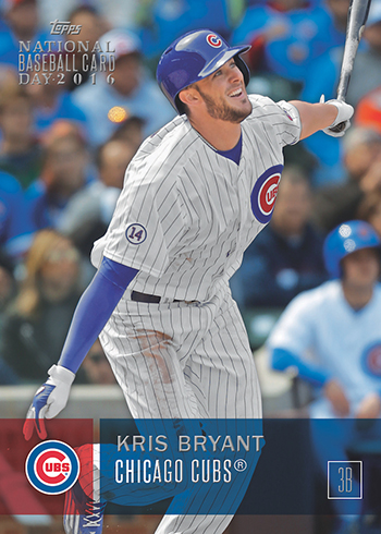2016 Topps National Baseball Card Day Kris Bryant