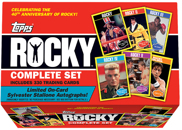 2016 Topps Rocky 40th Anniversary Factory Set