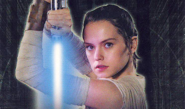 2016 Topps Star Wars The Force Awakens Chrome Daisy Ridley Superfractor Autograph Header
