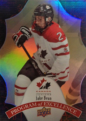 2016 Upper Deck Team Canada Juniors Program of Excellence