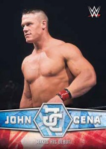 2017 Topps WWE Road to Wrestlemania John Cena Tribute