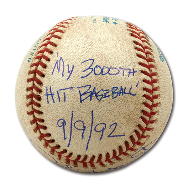 Robin Yount 3,000 Hit Bat, Ball Among Personal Items Sold