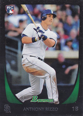 Anthony Rizzo Rookie Cards - 2011 Bowman Draft