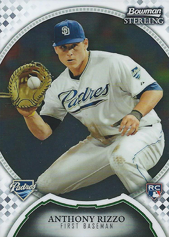 Anthony Rizzo Rookie Cards - 2011 Bowman Sterling