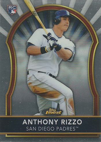 Anthony Rizzo 2011 Topps Walmart Blue Border Rookie Card #US55 San Diego  Padres