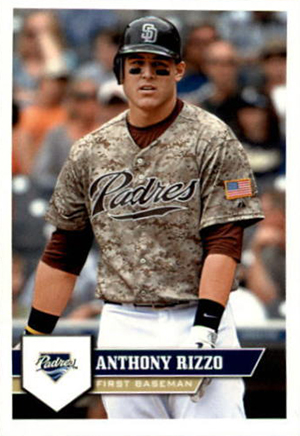 2011 Topps Sticker Anthony Rizzo