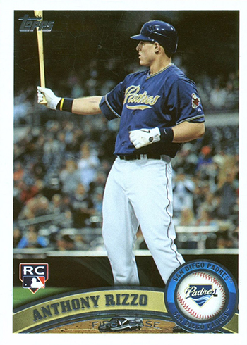 2011 Topps Update Anthony Rizzo RC