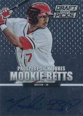 Mookie Betts Cards: 3 to Think About - Beckett Pricing Insider