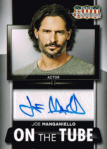 2015 Panini Americana On the Tube Joe Manganiello Autograph