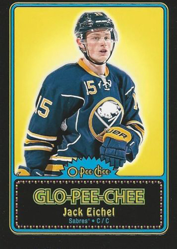 2016-17 OPC Glow 6 Jack Eichel