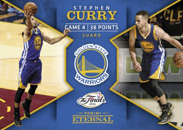 2016-17 Panini Eternal PE-SC1 Stephen Curry 2016 NBA Finals Game 4 Base