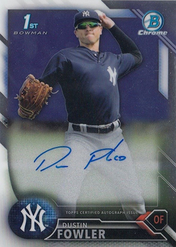 Bobby Dalbec Autographed Signed 2016 Bowman Draft #Bd99 Authentic Auto  Beckett Certified Red Sox