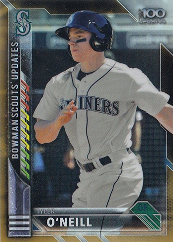 2016 Bowman Chrome Bowman Scouts Updates Tyler ONeill