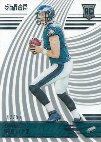 2016 Clear Vision Carson Wentz RC