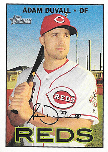 Adam Duvall 2016 Topps Series 2 #584 Rookie Card PGI 10