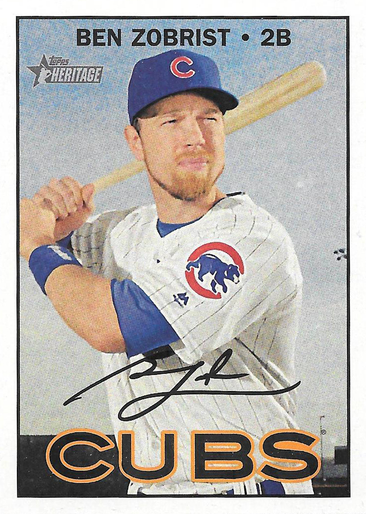 2016 Topps Ben Zobrist Values - MAVIN