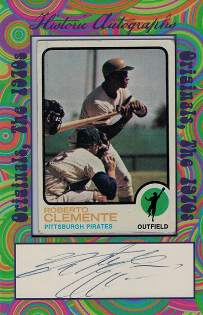 2016 Historic Autographs Originals 1970s Roberto Clemente