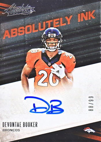 2016 Panini Absolute Football Absolutely Ink