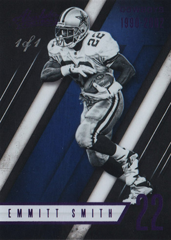 2016 Panini Absolute Football Base Black Emmitt Smith