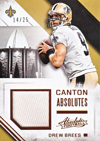 2016 Panini Absolute Football Cards Checklist