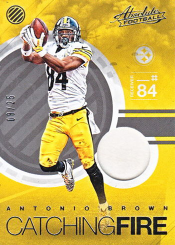 2016 Panini Absolute Football Catching Fire Materials