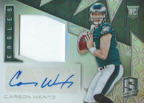 Carson Wentz Signed and Autographed