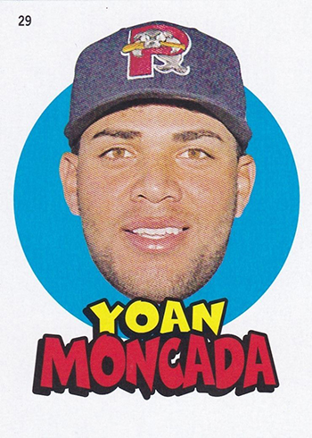 2016 THMILB Stickers Yoan Moncada