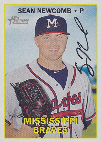 2016 THML Fac Sig Var 150 Sean Newcomb