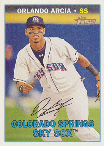 2016 THML Fac Sig Var 186 Arcia