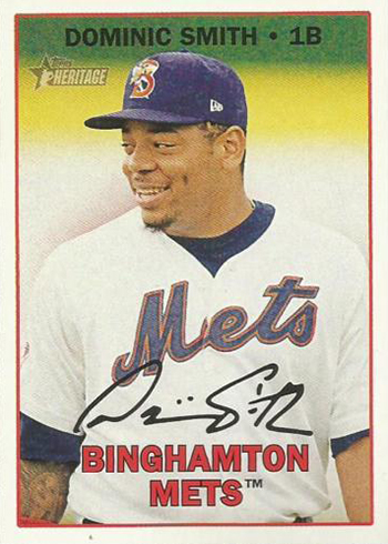 2016 THML Fac Sig Var 95 Dominic Smith
