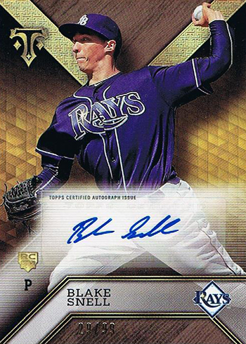  2016 Topps Update #US40 Blake Snell NM-MT RC Rookie