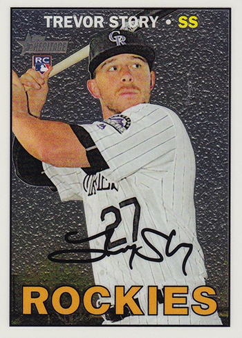 2016 Topps Heritage High Number Chrome