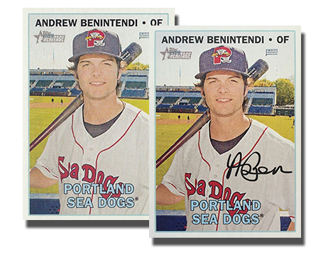 2016 Topps Heritage Minor League Variations Header
