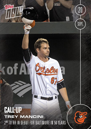 Trey Mancini 2020 Topps #458 Baltimore Orioles Baseball Card