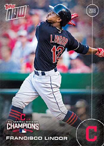  2016 Topps Update #US275 Francisco Lindor Cleveland